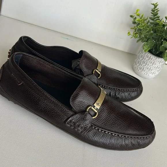 Cole Haan Provincetown Chocolate Brown
Pebbled Leather Drivers - Picture 3 of 17
